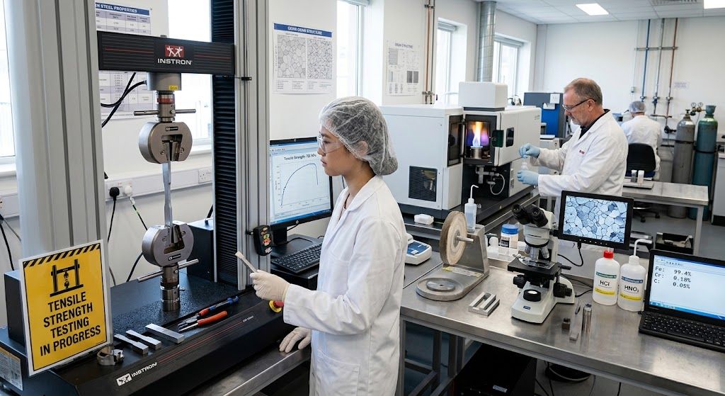 Uncompromising Quality & Metallurgical Precision